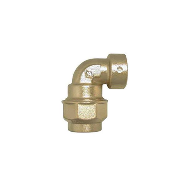 Kép 40-5/4” KPE réz 90°-os belsőmenetes könyök