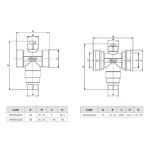 Kép ICMA art. 609 1" hőszivattyú fagyvédelmi szelep