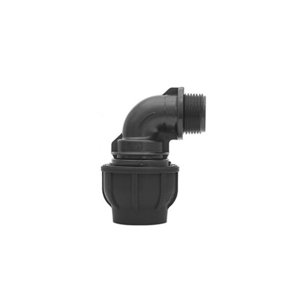 Kép Geboplast PWA 1˝x32mm KPE 90°-os külsőmenetes könyök