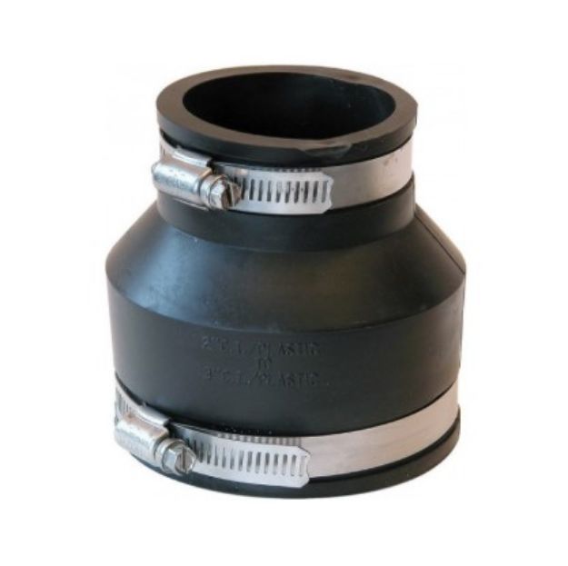 Kép (VE059-045) D50-59 / 38-45 lágy PVC saniter szűkítő, 100mm