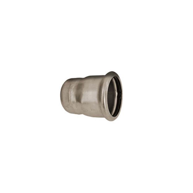 Kép Bänninger 54mm kupak, INOX (rozsdamentes), SS 304, Hőszivattyús és fűtési rendszerekhez