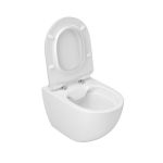 Kép Ravak Optima RimOff perem nélküli fali WC Softclose ülökével