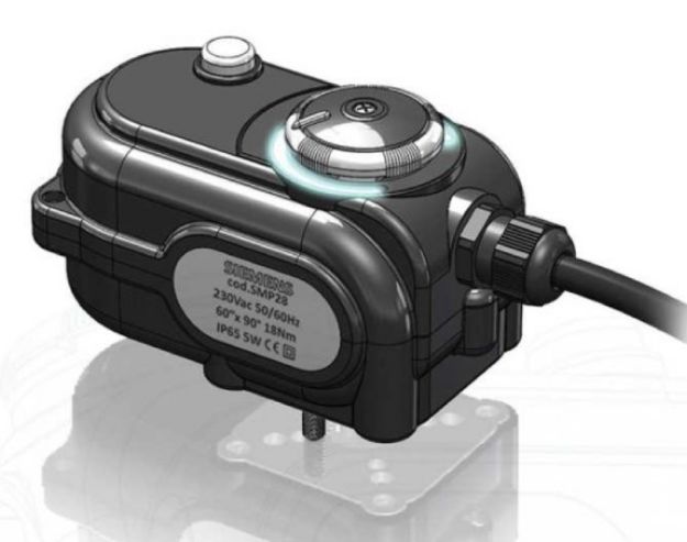 Kép Siemens szelepállító motor, 230V, végálláskapcsolóval, 60s (I/VBZ.. és I/XBZ.. golyóscsapokhoz)
