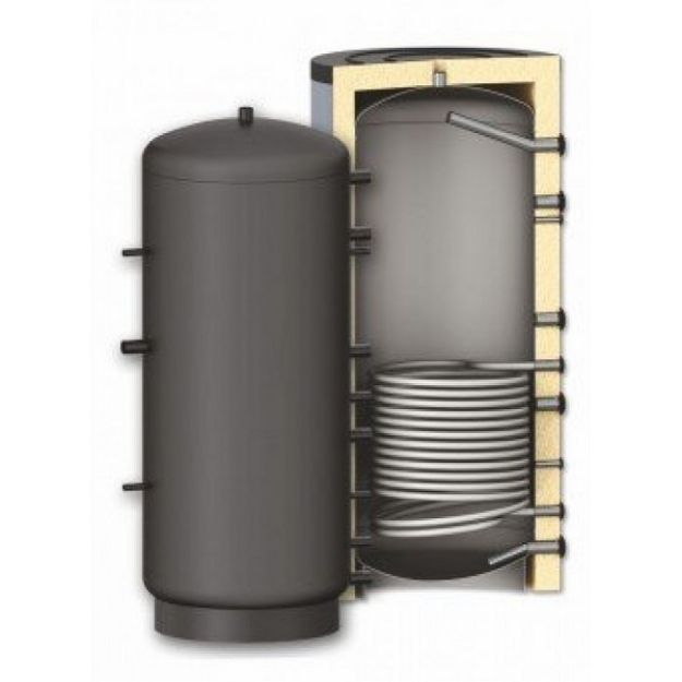 Kép Sunsystem PR 800 puffertároló 800 l. 1 csőkígyóval, szigeteléssel