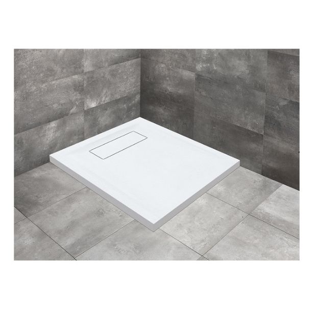Kép RADAWAY Doris C 90x90 zuhanytálca, fehér DC9090-53