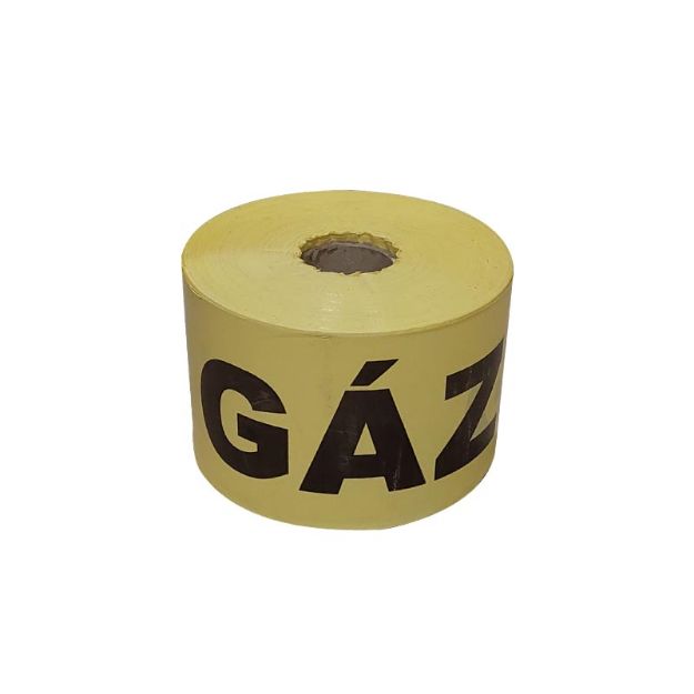 Kép Jelzőszalag, gáz (10cm/100m)