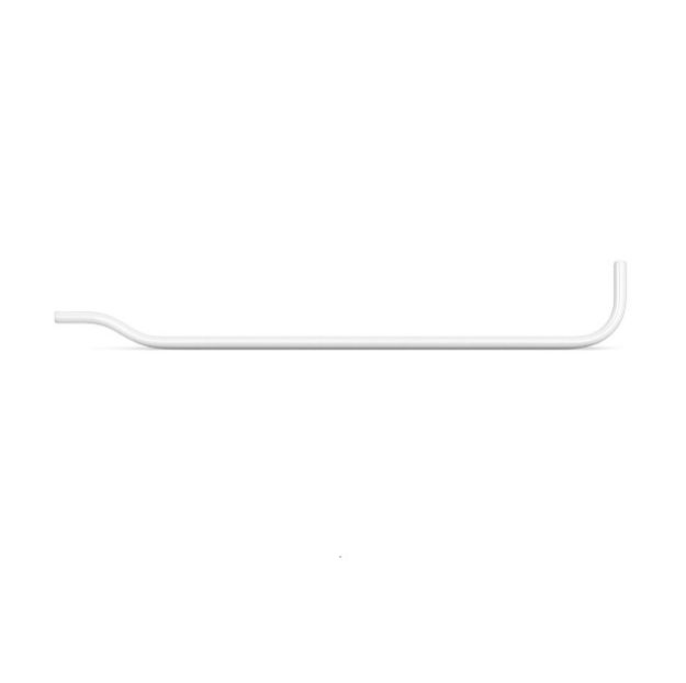 Kép WC öblítőcső 32x2mm 1500, hattyúnyakas, falon kívüli, műanyag