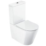 Kép Ravak Elegant RimOff perem nélküli monoblokkos WC Softclose ülökével, alsó,hátsó bekötési lehetőséggel