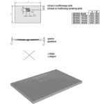 Kép Kolpa San Serra 120x90 modifikált akril zuhanytálca (576320)