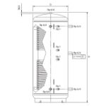 Kép Hajdu Aquastic AQ PT6.3 1000 ErP puffertároló + szigetelés