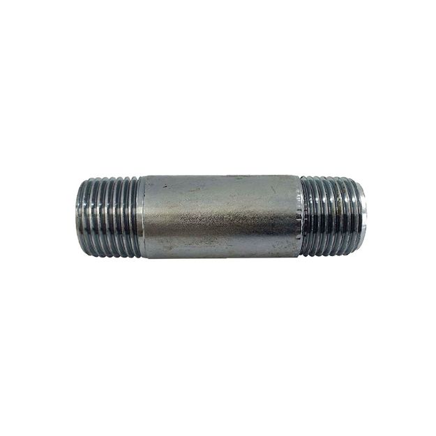 Kép Horganyzott cső mindkét végén menettel 3/4" x 60 mm