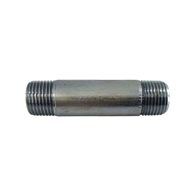 Kép Horganyzott cső mindkét végén menettel 3/4" x 75 mm