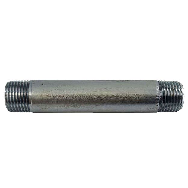 Kép Horganyzott cső mindkét végén menettel 3/4" x 150 mm