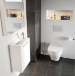 Kép Ravak 10° TD 410 fali WC kefe tartó üveg, króm TD 410 X07P330