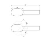 Kép Ravak Spring SG 015.00CR álló mosdócsaptelep 315mm fényes króm, leeresztő nélkül
