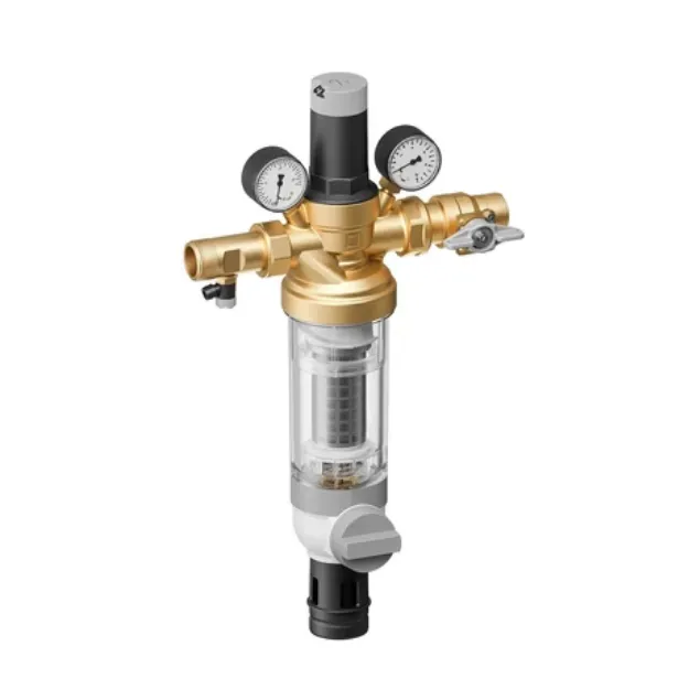 Kép Honeywell HS10S 6/4" vízszűrő állomás, nyomáscsökkentővel, visszacsapószeleppel, elzárószerelvényekkel