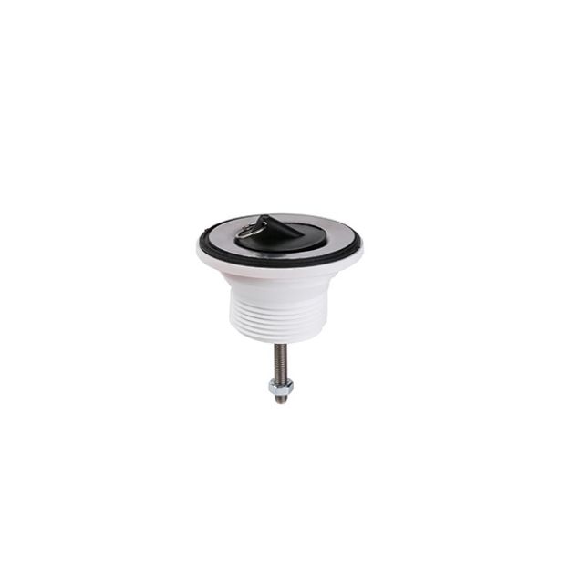 Kép Styron 5/4˝ leeresztőszelep D60mm M6x70-es csavarral