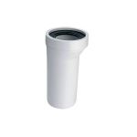 Kép McAlpine NA110 egyenes WC bekötő idom, L=260mm