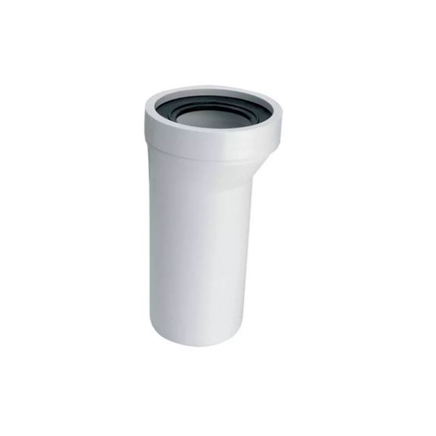 Kép McAlpine NA110 egyenes WC bekötő idom, L=260mm