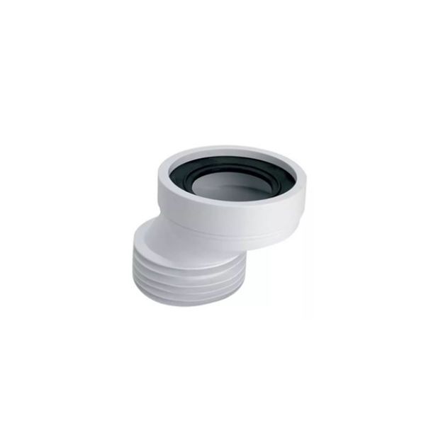 Kép McAlpine WC bekötőcső 120mm / 20mm eltolással (HC38-20WC)