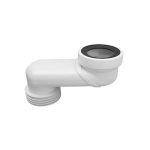 Kép McAlpine NA110 excenteres WC bekötő idom 8cm eltolással