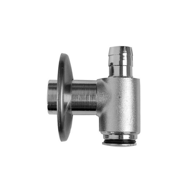 Kép Ghidini mosógépszifon falon kívüli, krómozott kivitel, 32mm
