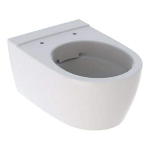 Kép Geberit iCon fali WC, mélyöblítésű, zárt forma, Rimfree