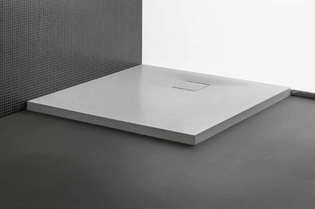 Kép Kolpa San Moonwalk 100x90 LM, öntött műmárvány zuhanytálca, fehér 597110