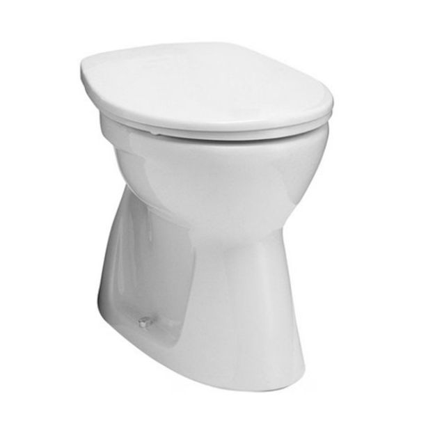 Kép Alföldi 4032 R1 (easyplus) alsó kifolyású, lapos öblítésű WC (4032 00 R1)