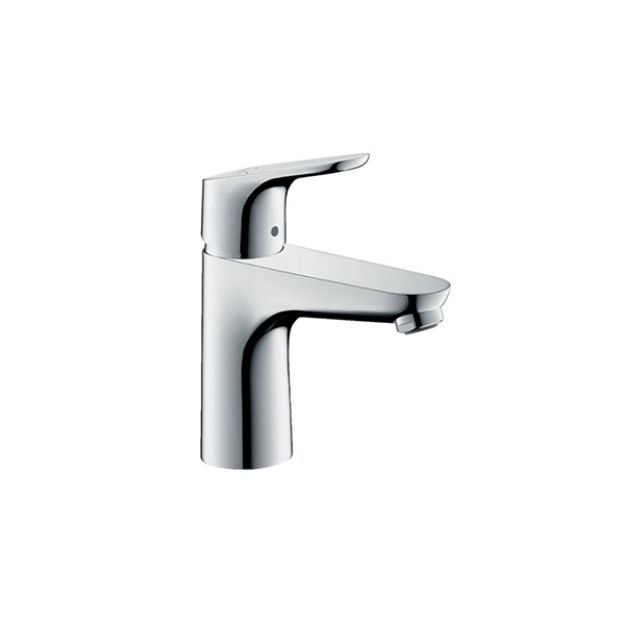 Kép Hansgrohe Focus egykaros mosdócsaptelep 100, automata lefolyógarnitúrával
