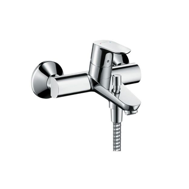 Kép Hansgrohe Focus Egykaros kádcsaptelep falsíkon kívüli szereléshez