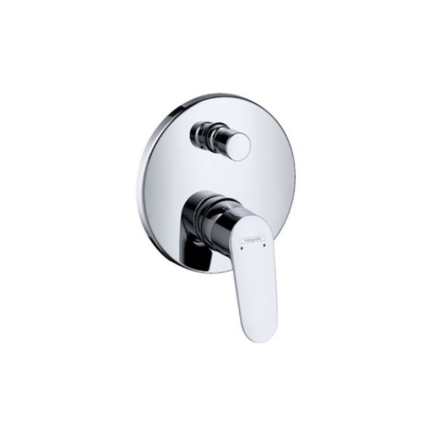 Kép Hansgrohe Focus egykaros kádcsaptelep falsík alatti szereléshez
