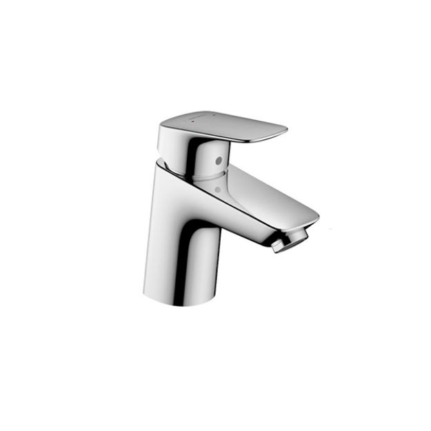 Kép Hansgrohe Logis Egykaros mosdócsaptelep 70, push-open lefolyógarnitúrával