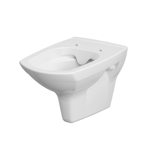 Kép Cersanit Carina fali WC, perem nélküli öblítéssel, clean on technológia