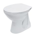 Kép Cersanit President P20 WC, mélyöblítésű, alsó kifolyású, fehér (K08-015)