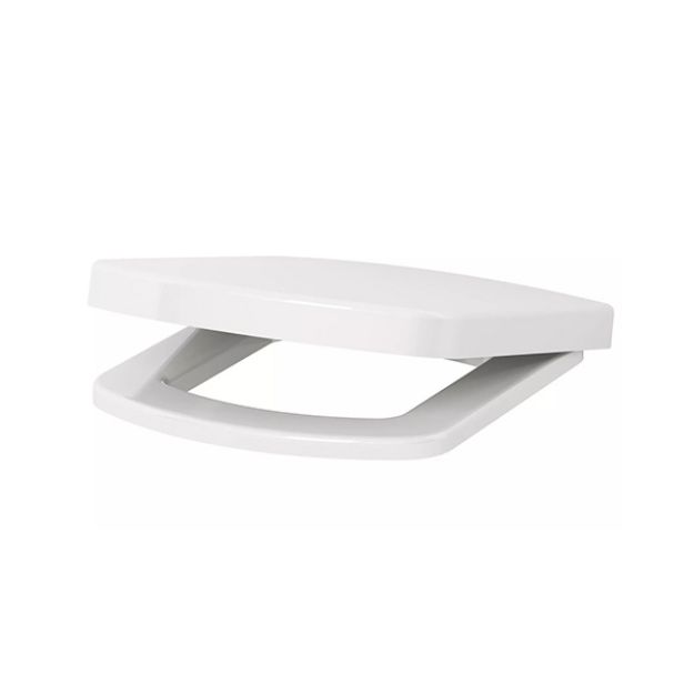 Kép Cersanit Pure WC ülőke, duroplast, antibakteriális (K98-0082)