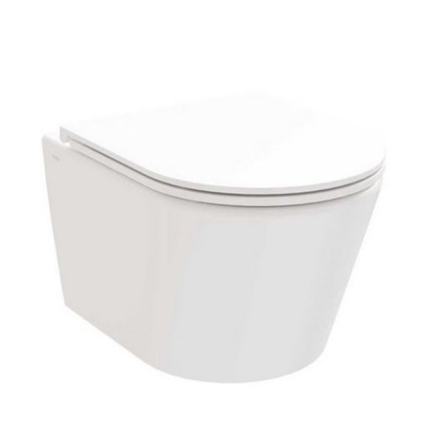 Kép Ravak Flow RimOff perem nélküli WC, SoftClose ülökével
