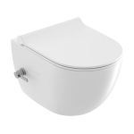 Kép Ravak Uni Chrome RimOff perem nélküli WC bidé funkcióval, fehér