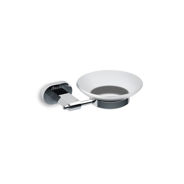 Kép Ravak Chrome szappantartó, üveg  CR 200 X07P187