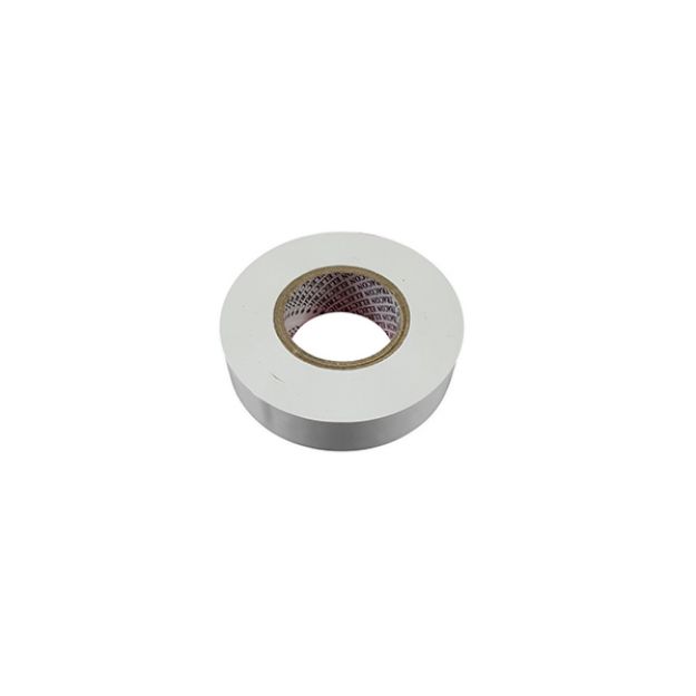 Kép Szigetelőszalag, 20m x 18mm, fehér