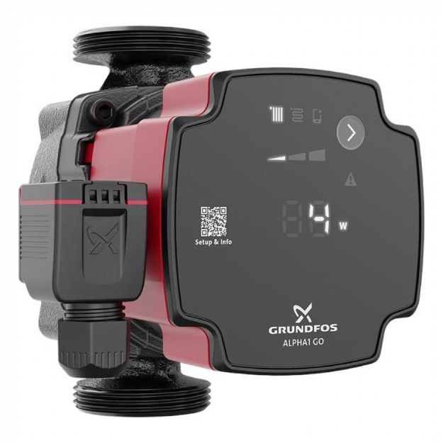 Kép Grundfos ALPHA1 GO 25-60 130 A-energiaosztályú, fűtési keringető szivattyú