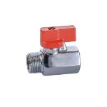 Kép Mofém Gamma Mini 1/4˝ fix-KB gömbcsap, (piros)