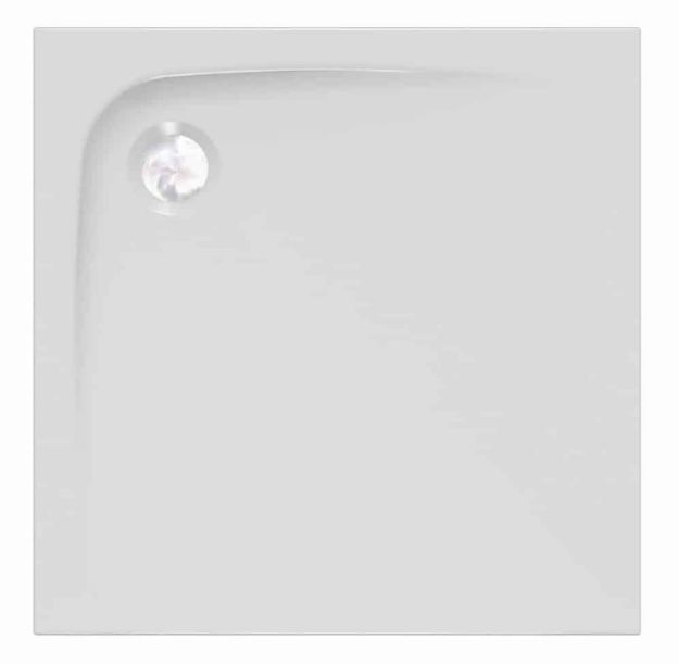 Kép Kolpa San Evelin Tray Q 80x80 akril zuhanytálca, beépíthető 593280