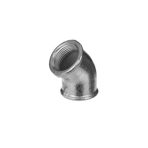 Kép (120-9V) Gebo Platinum 2˝ B-B 45° könyök
