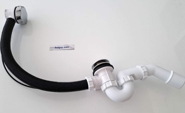 Kép Kolpa San Le és túlfolyó garnitúra 650mm, króm 746270