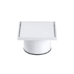 Kép Styron 150x150mm padlórács magasító fehér üveggel