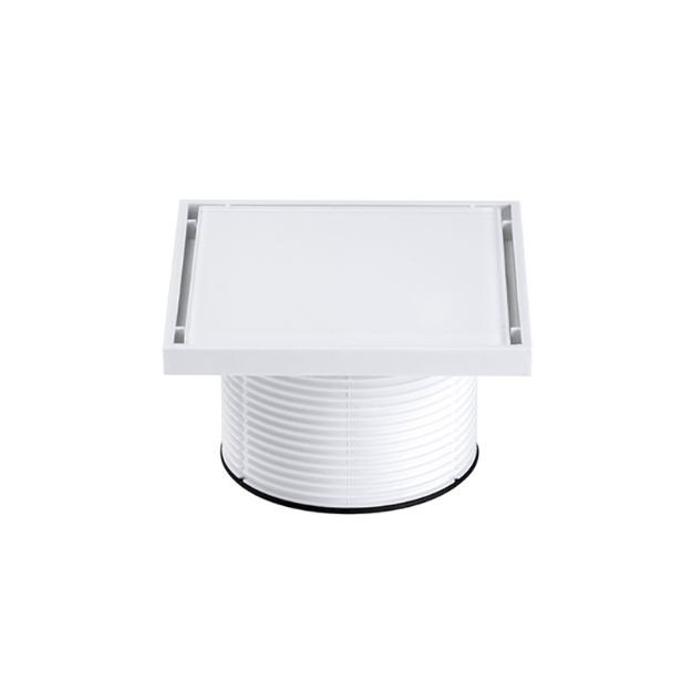 Kép Styron 150x150mm padlórács magasító fehér üveggel