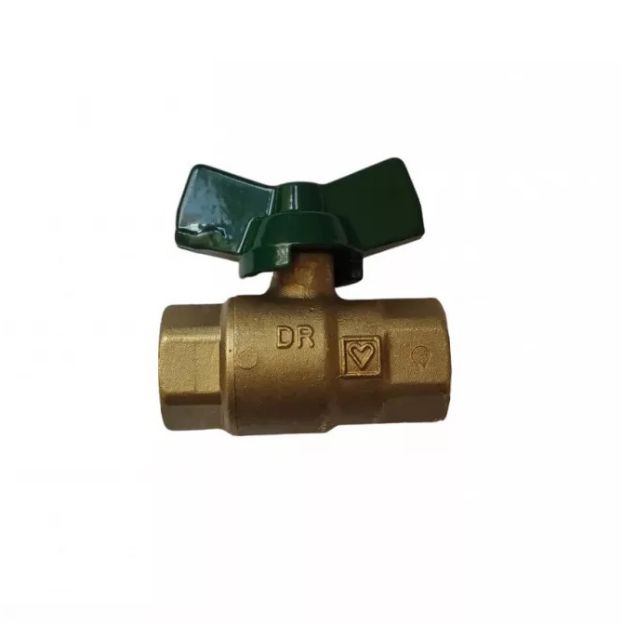 Kép Herz 1/2" BB golyóscsap, t-foganytús, PN25