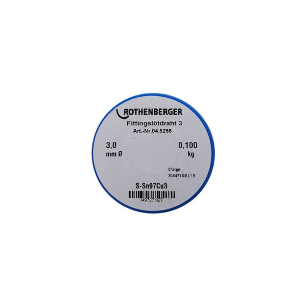 Kép Cin 3mm-es, forrasztó ón 100g  (S-Sn97Cu3)