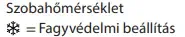 termosztatfej beállítás lábjegyzetek